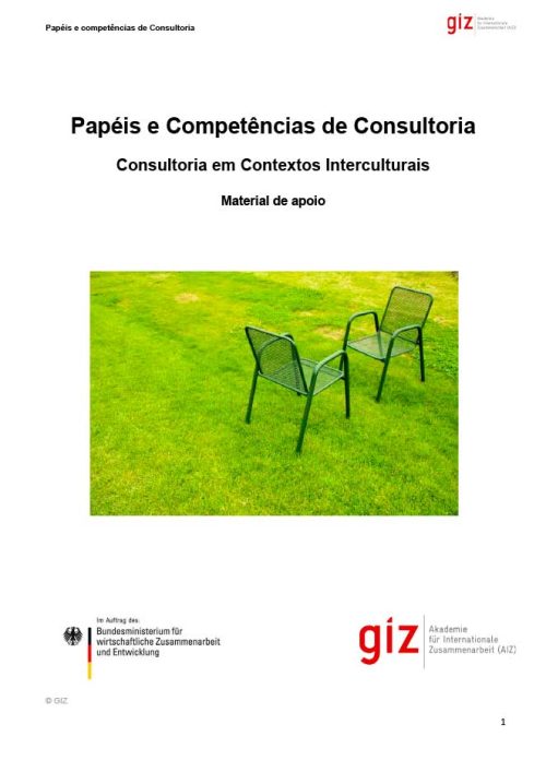 Manual de papéis e competências de consultoria: Consultorias em contextos interculturais